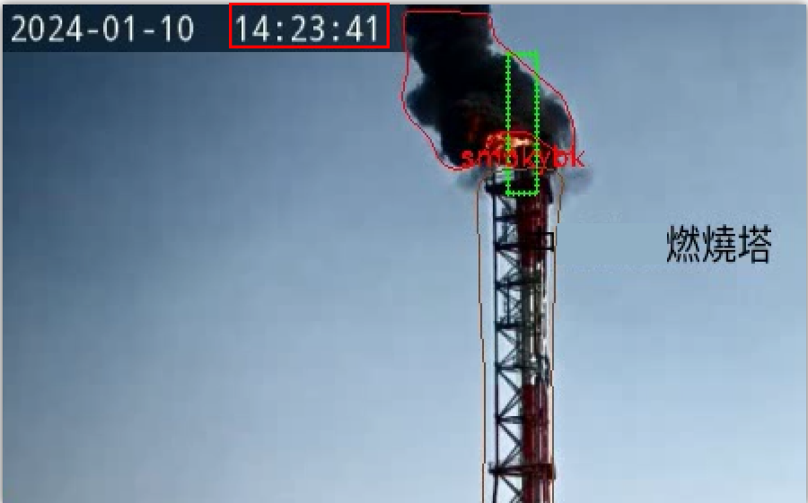 圖3 AI影像辨識事故擷取畫面